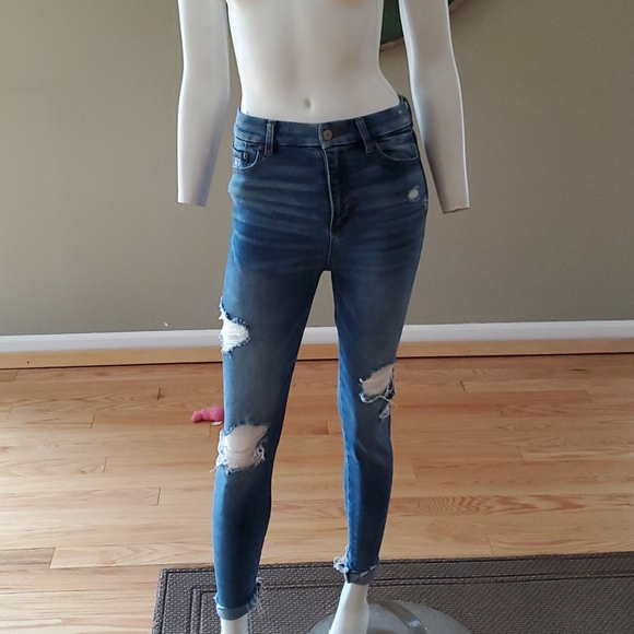 American Eagle Outfitters Denim - American Eagle curvy super hi-rise jegging